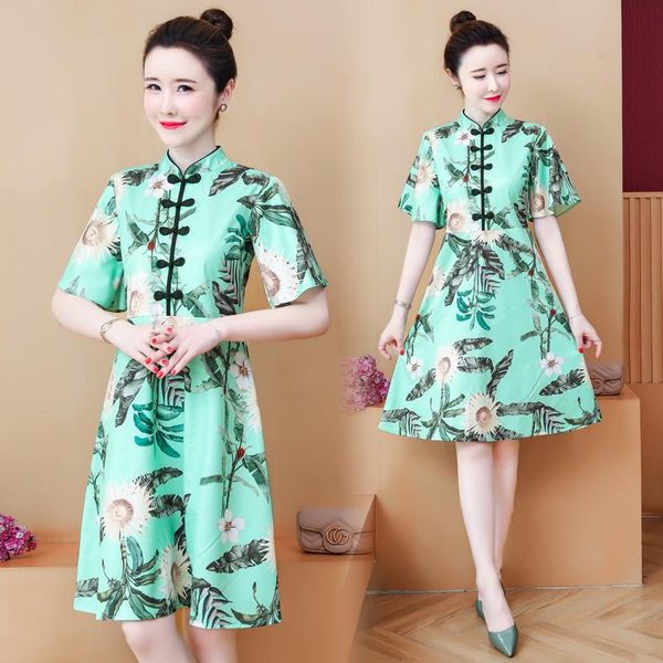 plus size -4xl vintage chinese dress qipao party women a-line green short sleeve summer cheongsam dresses ethnic clothing, Red
plus size -4xl vintage chinese dress qipao party women a-line green short sleeve summer cheongsam dresses ethnic clothing, Red