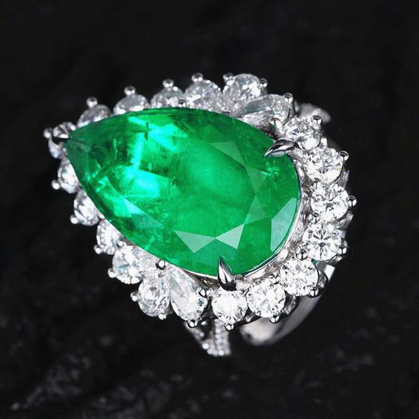 cluster rings water drop green crystal emerald gemstones diamonds for women white gold silver color jewelry bijoux wedding party gifts, Golden;silver
cluster rings water drop green crystal emerald gemstones diamonds for women white gold silver color jewelry bijoux wedding party gifts, Golden;silver