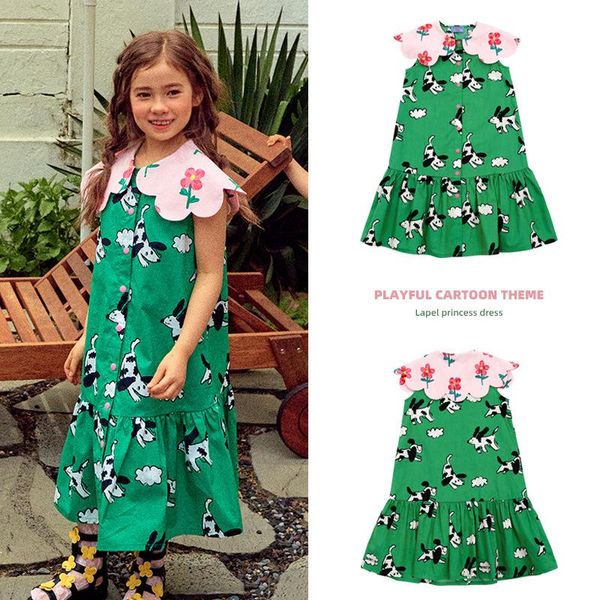girl's dresses girls' 2021 summer princess middle and older children doll collar children's clothing, Red;yellow
girl's dresses girls' 2021 summer princess middle and older children doll collar children's clothing, Red;yellow