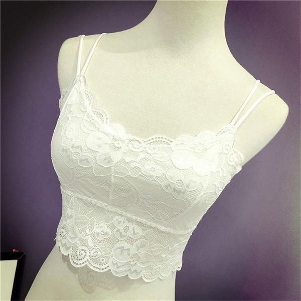 Women Sexy Crop Tops Solid Summer Camis Women Casual Tank Tops Vest Sleeveless Crop Tops Lace Padded Bra, Black
Women Sexy Crop Tops Solid Summer Camis Women Casual Tank Tops Vest Sleeveless Crop Tops Lace Padded Bra, Black