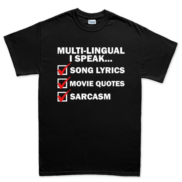 men's t-shirts multi lingual song lyrics movie film quotes sarcasm funny joke mens t shirt tee, White;black
men's t-shirts multi lingual song lyrics movie film quotes sarcasm funny joke mens t shirt tee, White;black