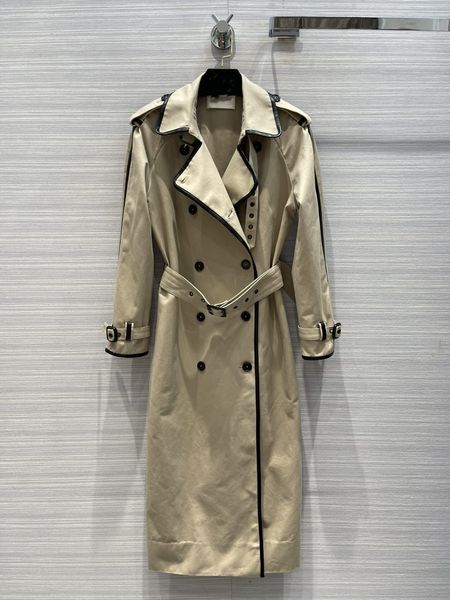 women's trench coats 2021 autumn winter long sleeve lapel neck jackets designer brand same style outerwear 0903-6, Tan;black
women's trench coats 2021 autumn winter long sleeve lapel neck jackets designer brand same style outerwear 0903-6, Tan;black