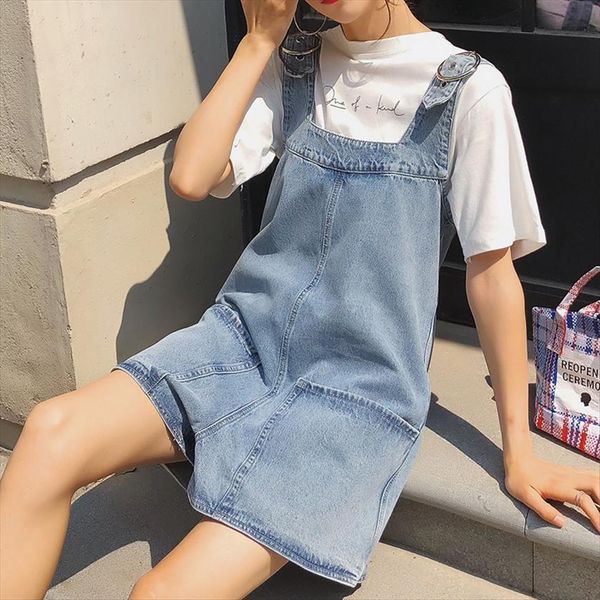 korean style denim strap womens jumpsuit one piece spring and summer casual loose thin wide leg romper, Black;white
korean style denim strap womens jumpsuit one piece spring and summer casual loose thin wide leg romper, Black;white
