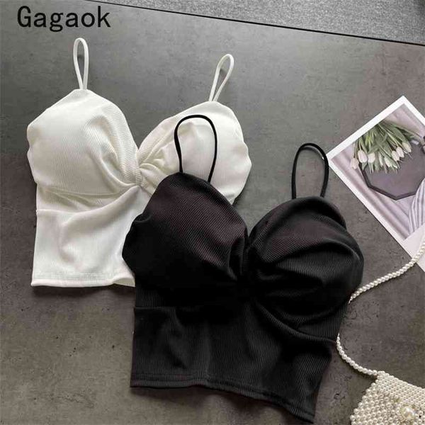 women crop summer solid ins sleeveless navel v neck camis slim fashion outwear wild camisole 210531, White
women crop summer solid ins sleeveless navel v neck camis slim fashion outwear wild camisole 210531, White