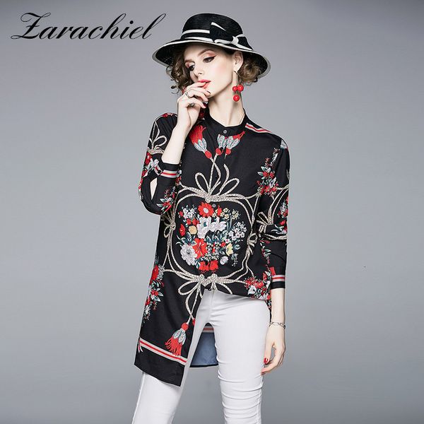knits women vintage drawstring pattern flower print ladies blouse and long sleeve side split casual loose work wear office shirt, White
knits women vintage drawstring pattern flower print ladies blouse and long sleeve side split casual loose work wear office shirt, White
