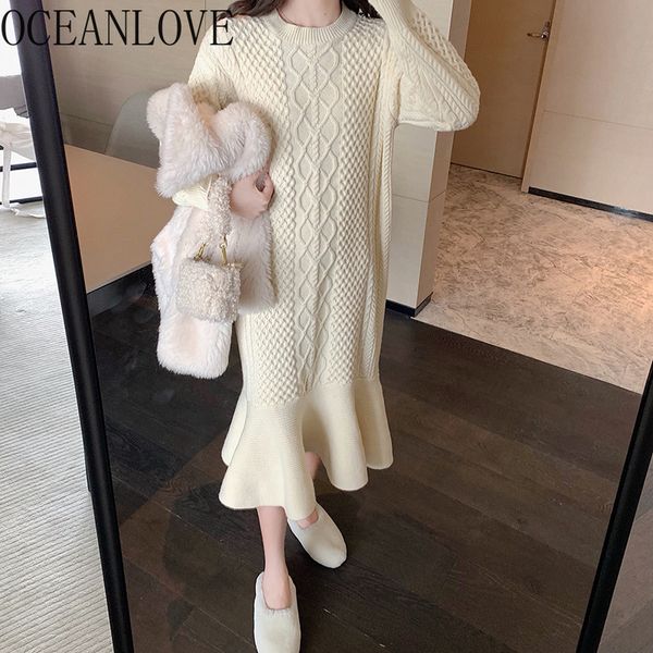 mermaid woman dress solid knitted sweet ins retro robes long dresses loose warm elegant vestidos ladies 19619 210415, Black;gray
mermaid woman dress solid knitted sweet ins retro robes long dresses loose warm elegant vestidos ladies 19619 210415, Black;gray