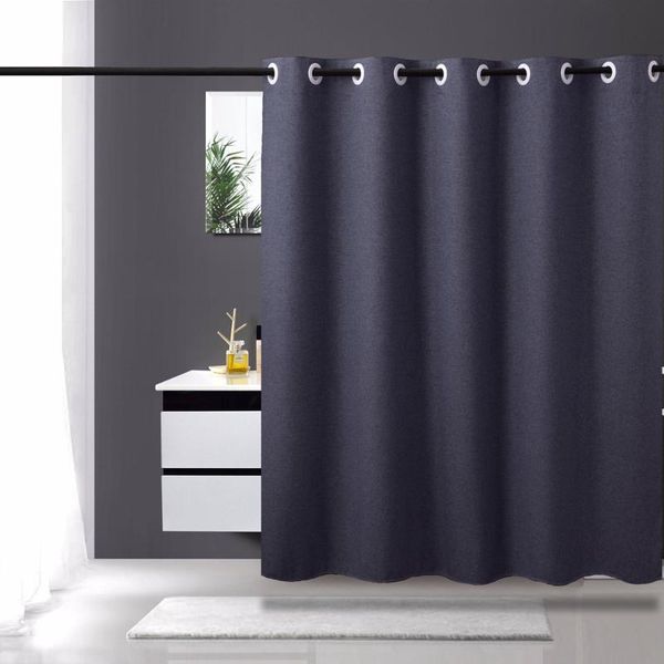 shower curtains imitation linen el waterproof bathroom curtain for home decoration
shower curtains imitation linen el waterproof bathroom curtain for home decoration