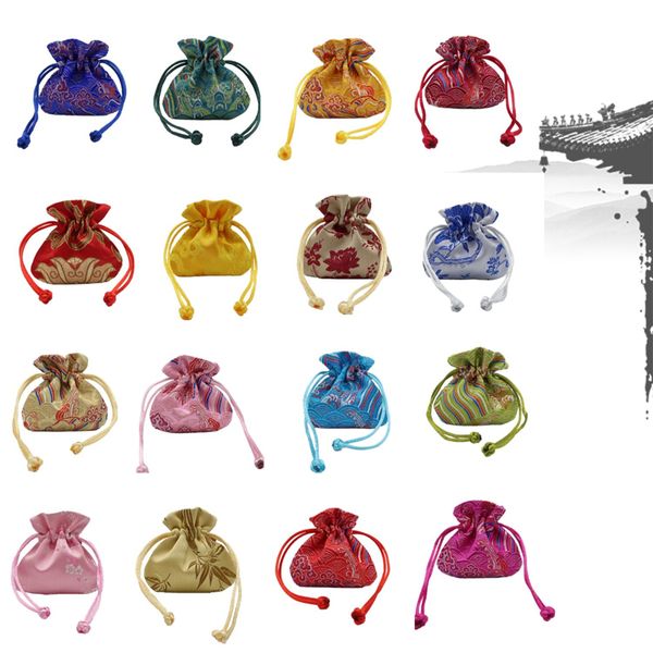 160pcs small chinese style silk brocade gift pouch wholesale luxury drawstring jewelry favor bags ring earrings bracelet packaging 8x8cm, Pink;blue
160pcs small chinese style silk brocade gift pouch wholesale luxury drawstring jewelry favor bags ring earrings bracelet packaging 8x8cm, Pink;blue