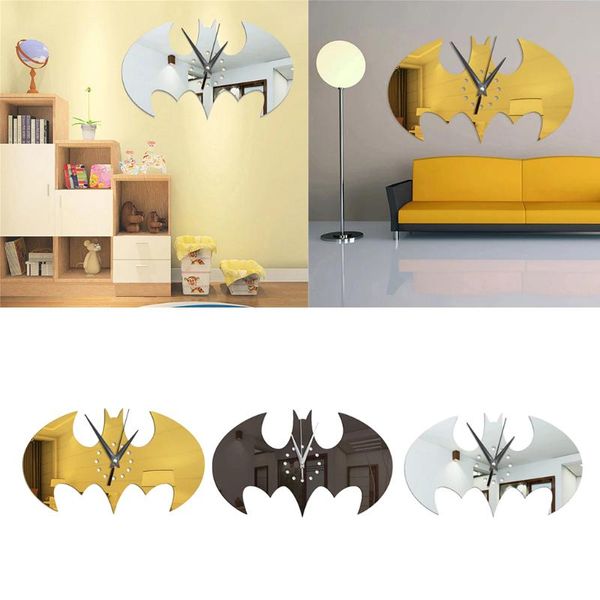 wall clocks acrylic bat shape record art clock mirror sticker mute halloween home decor ornaments unique gifts
wall clocks acrylic bat shape record art clock mirror sticker mute halloween home decor ornaments unique gifts