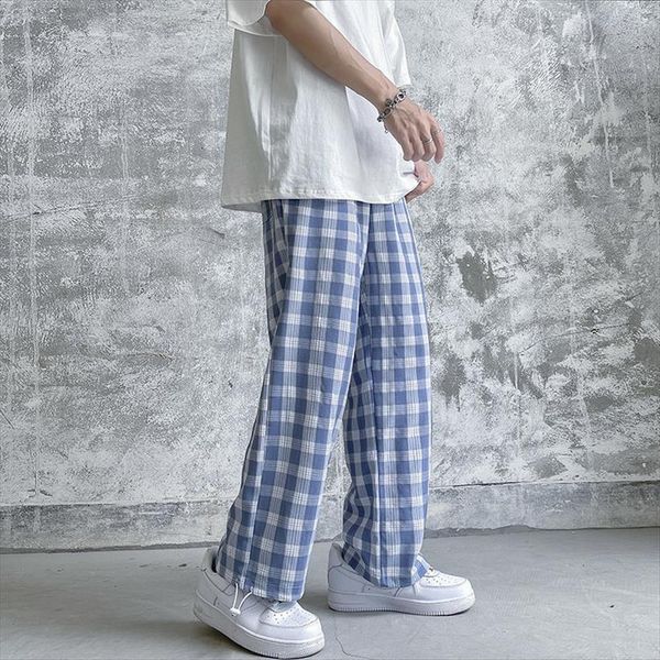 summer casual plaid male trousers women pant straight man harajuku loose couple clothes, Black
summer casual plaid male trousers women pant straight man harajuku loose couple clothes, Black