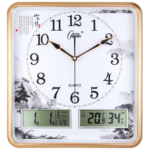 wall clocks simple square clock calendar brife mute digital quiet home living room modern l
wall clocks simple square clock calendar brife mute digital quiet home living room modern l