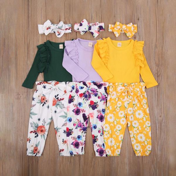 clothing sets 2021 baby girl 0-24m long sleeve jumpsuit flower pants with headband 3pcs outfits clothes, White
clothing sets 2021 baby girl 0-24m long sleeve jumpsuit flower pants with headband 3pcs outfits clothes, White
