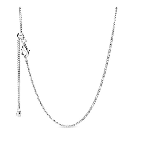new 2021 100% 925 sterling necklace silver curb chain fit diy original fshion jewelry gift 111
new 2021 100% 925 sterling necklace silver curb chain fit diy original fshion jewelry gift 111