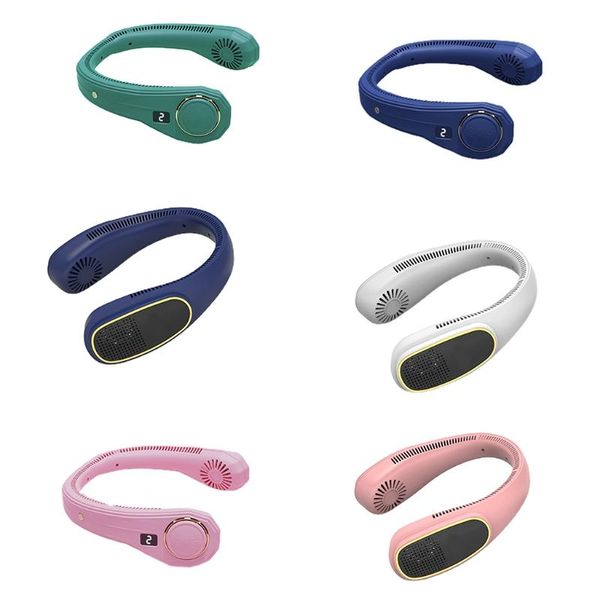 electric fans hanging neck fan usb personal necklace negative ion air cooler 4000mah battery operated for home office sports travel u1je 
electric fans hanging neck fan usb personal necklace negative ion air cooler 4000mah battery operated for home office sports travel u1je