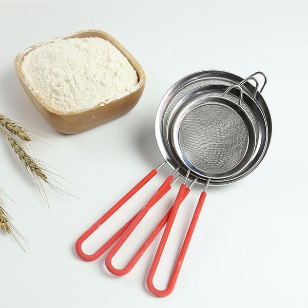colanders & strainers baking tools handheld silicone handle stainless steel flour sieve sugar powder colander oil filter
colanders & strainers baking tools handheld silicone handle stainless steel flour sieve sugar powder colander oil filter