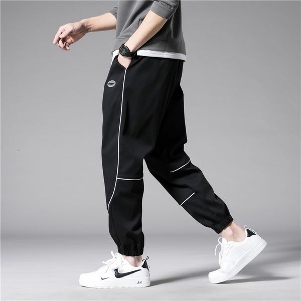 men's pants streetwear men fashion harajuku drawstring sweatpants harem 68dr, Black
men's pants streetwear men fashion harajuku drawstring sweatpants harem 68dr, Black