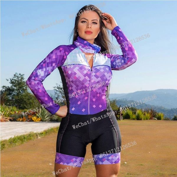 racing sets women's cycling triathlon skinsuit long sleeve bike jersey jumpsuit pro team bicycle tights sweatshirt dress kit, Black;blue
racing sets women's cycling triathlon skinsuit long sleeve bike jersey jumpsuit pro team bicycle tights sweatshirt dress kit, Black;blue