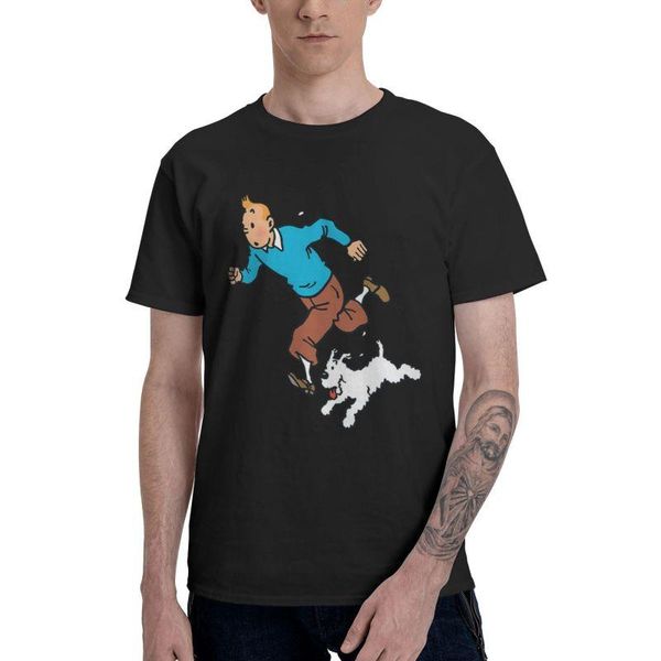 men's t-shirts the adventures of anime manga tintin t-shirt men novelty t shirt short sleeve 100% cotton snowy tshirt unique tee gift, White;black
men's t-shirts the adventures of anime manga tintin t-shirt men novelty t shirt short sleeve 100% cotton snowy tshirt unique tee gift, White;black