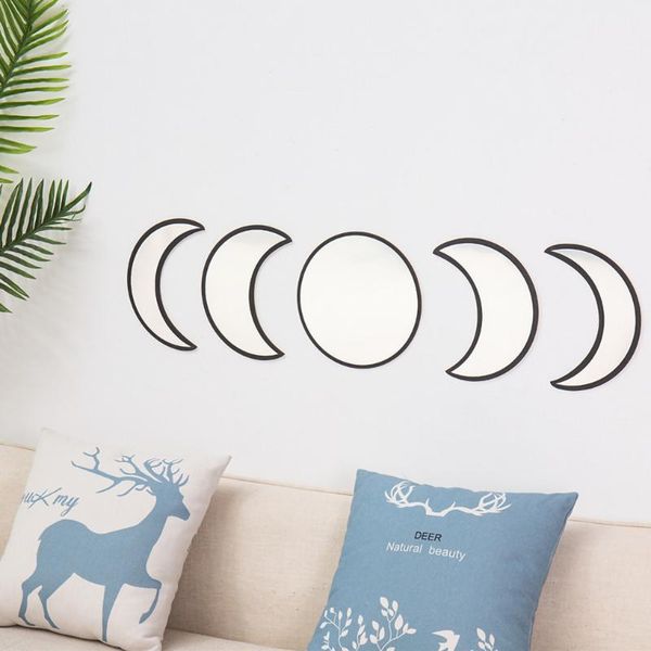 mirrors 5pcs nordic style wooden moonphase mirror set boho decor moon phase home kids room wall 
mirrors 5pcs nordic style wooden moonphase mirror set boho decor moon phase home kids room wall