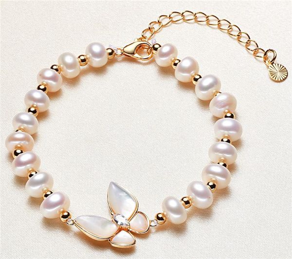 beaded, strands habitoo natural freshwater cultured 6-7mm white pearl butterfly chain bracelet bangle jewelry for women charming gift daily, Black
beaded, strands habitoo natural freshwater cultured 6-7mm white pearl butterfly chain bracelet bangle jewelry for women charming gift daily, Black