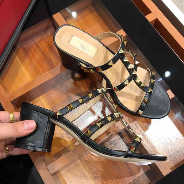 sandals luxury brand design 2021 women's rivet high heels valen espadrilles t-strap slippers beach flip flop 6.5cm csge, Black
sandals luxury brand design 2021 women's rivet high heels valen espadrilles t-strap slippers beach flip flop 6.5cm csge, Black