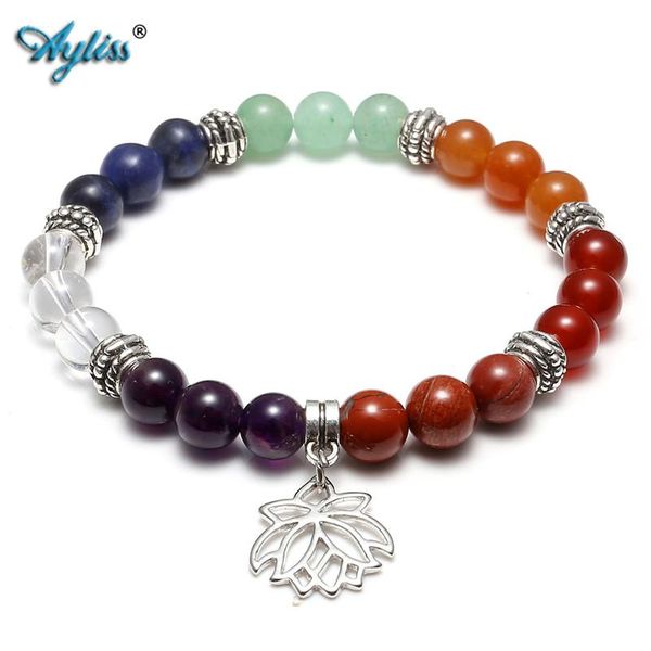 beaded, strands ayliss 7 chakras yoga meditation healing balancing round stone beads stretch bracelet with tree of life/lotus/om symbol char, Black
beaded, strands ayliss 7 chakras yoga meditation healing balancing round stone beads stretch bracelet with tree of life/lotus/om symbol char, Black