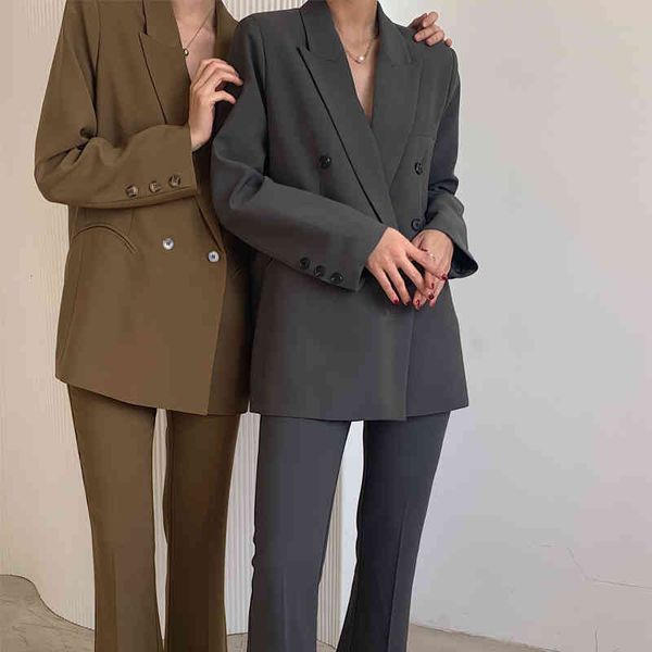 women's suits & blazers autumn classic blazer jacket casual solid color double-breasted pocket decoration1 q0td, White;black
women's suits & blazers autumn classic blazer jacket casual solid color double-breasted pocket decoration1 q0td, White;black