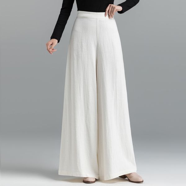 chinese style bottom for women cotton linen pants woman orient high waist loose wide leg trousers breathable chinese pants 12040, Red
chinese style bottom for women cotton linen pants woman orient high waist loose wide leg trousers breathable chinese pants 12040, Red