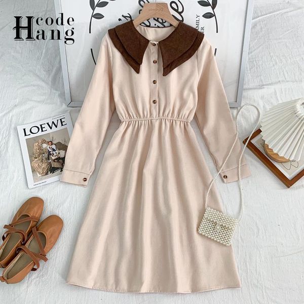 casual dresses hangcode 2021 autumn women dress vintage color patchwork pullover shirt long sleeve female vestidos, Black;gray
casual dresses hangcode 2021 autumn women dress vintage color patchwork pullover shirt long sleeve female vestidos, Black;gray