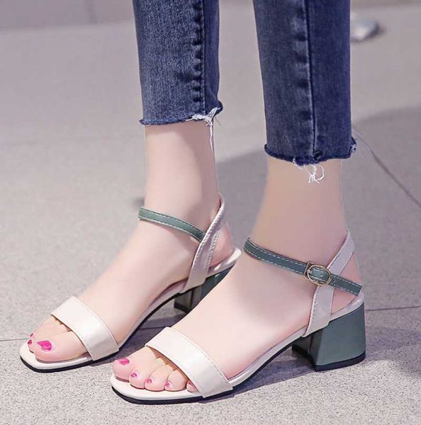 ankle strap women casual sandals summer high heel shoes buckle ladies office work sandalias gladiator beige green 2021 dress, Black
ankle strap women casual sandals summer high heel shoes buckle ladies office work sandalias gladiator beige green 2021 dress, Black