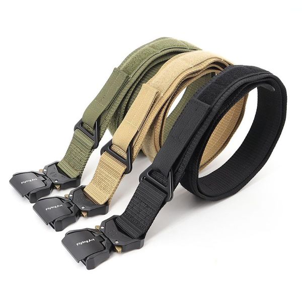 belts flying art tactical molle men waist belt can hang multifunctional men's outdoor hunting, Black;brown
belts flying art tactical molle men waist belt can hang multifunctional men's outdoor hunting, Black;brown