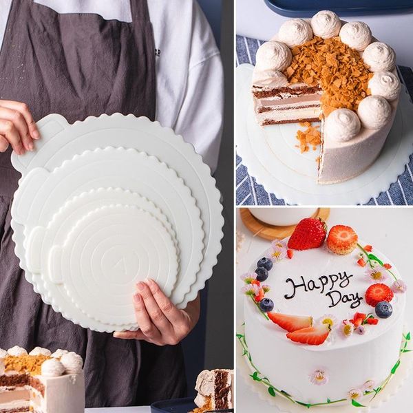 1pcs mousse cake boards mat reusable plastic cupcake dessert displays tray base pastry baking accessories decorations tools other bakeware
1pcs mousse cake boards mat reusable plastic cupcake dessert displays tray base pastry baking accessories decorations tools other bakeware