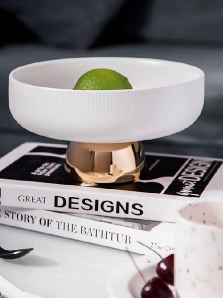 dishes & plates ceramic tall fruit plate white round dessert cake tray table platter dried snack kitchen accessories
dishes & plates ceramic tall fruit plate white round dessert cake tray table platter dried snack kitchen accessories