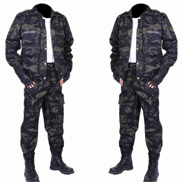 men's outdoor camouflage work protective welder wear-ristant clothing, new in spring and autumn 2021, Gray
men's outdoor camouflage work protective welder wear-ristant clothing, new in spring and autumn 2021, Gray