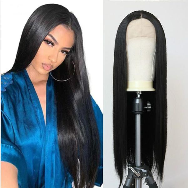 synthetic wigs lace front wig heat resistant fiber hair high density daily for women glueless, Black
synthetic wigs lace front wig heat resistant fiber hair high density daily for women glueless, Black