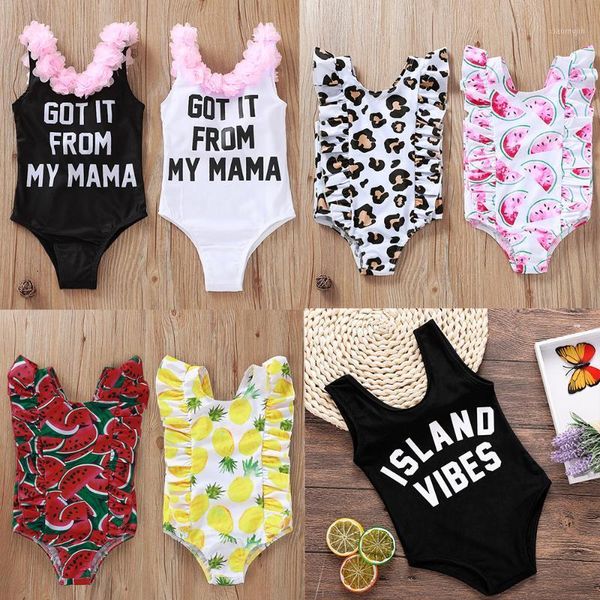 malapina toddler girls one-piece swimsuit set children pineapple watermelon flying sleeve kids swimwear summer beach clothes, Black
malapina toddler girls one-piece swimsuit set children pineapple watermelon flying sleeve kids swimwear summer beach clothes, Black