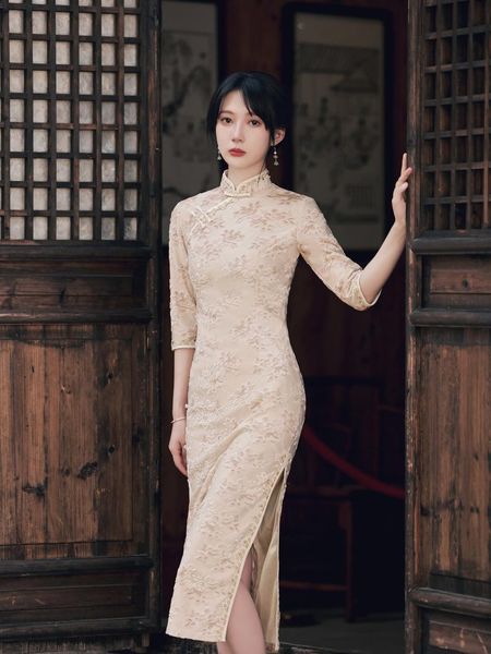 ethnic clothing h.rong.x fall traditional chinese cheongsam dress autumn retro elegant bodycon chipao knitted jacquard women partyqipao, Red
ethnic clothing h.rong.x fall traditional chinese cheongsam dress autumn retro elegant bodycon chipao knitted jacquard women partyqipao, Red