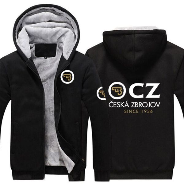 men's hoodies & sweatshirts 2021 men cz ceska zbrojovka czech firearms logo custom print zipper thicken hoodie coat casual, Black
men's hoodies & sweatshirts 2021 men cz ceska zbrojovka czech firearms logo custom print zipper thicken hoodie coat casual, Black