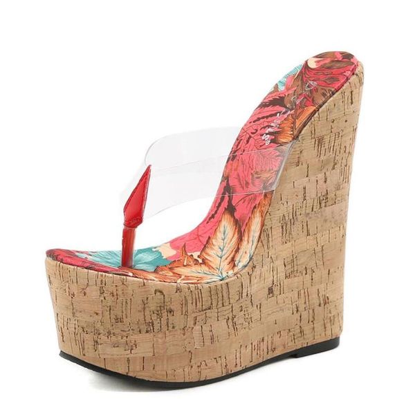 slippers women fashion high heels female shoes jelly summer pvc transparent peep toe platform wedges sandals, Black
slippers women fashion high heels female shoes jelly summer pvc transparent peep toe platform wedges sandals, Black