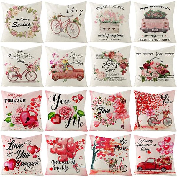 cushion/decorative pillow valentine's day decorative cases love heart shape balloon rose flower pink throw pillows for living room home
cushion/decorative pillow valentine's day decorative cases love heart shape balloon rose flower pink throw pillows for living room home