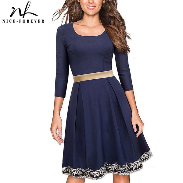nice-forever retro elegant embroidery floral patchwork dresses cocktail party pinup women flared dress btya069 210419, White
nice-forever retro elegant embroidery floral patchwork dresses cocktail party pinup women flared dress btya069 210419, White