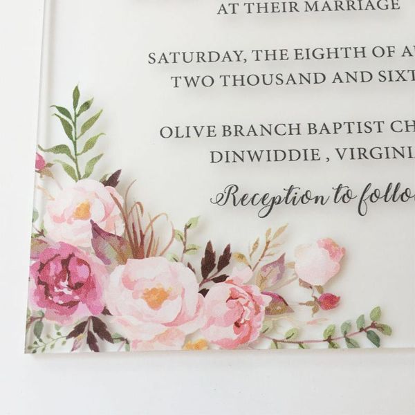 greeting cards 50pcs per lot rustic water color style 5x7inch frosted acrylic wedding invitation ship to france only
greeting cards 50pcs per lot rustic water color style 5x7inch frosted acrylic wedding invitation ship to france only