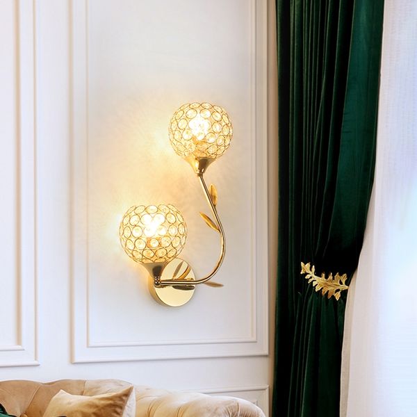 fashion golden crystal creative wall lamps living room bedroom staircase indoor decoration wall light
fashion golden crystal creative wall lamps living room bedroom staircase indoor decoration wall light