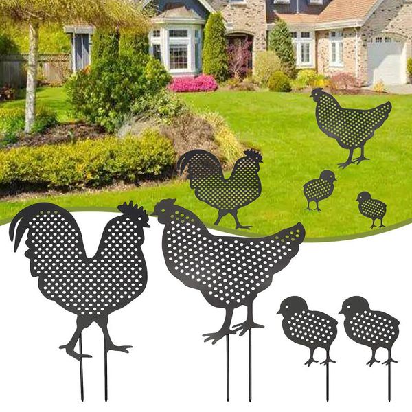 chicken yard hen art garden decoration outdoor ornaments acrylic family statue backyard lawn stakes decor gift decorative objects & figurine
chicken yard hen art garden decoration outdoor ornaments acrylic family statue backyard lawn stakes decor gift decorative objects & figurine