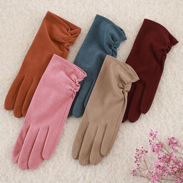 five fingers gloves winter women' for sports windproof acrylic full finger touch screen driving cycling elastic coldproof warm mittens, Blue;gray
five fingers gloves winter women' for sports windproof acrylic full finger touch screen driving cycling elastic coldproof warm mittens, Blue;gray