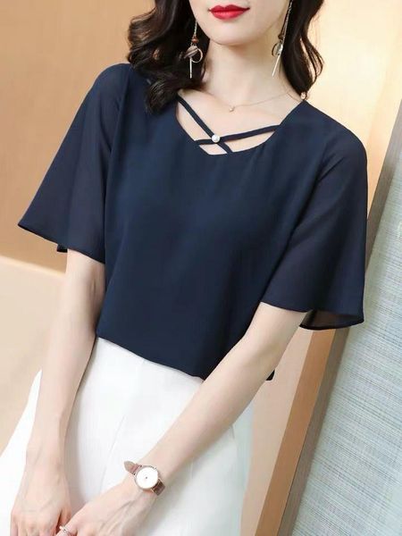 women's blouses & shirts 2021 summer women elegant fashion pearl chiffon vintage lace up female chic plus size clothes -6xl 7xl 8xl, White
women's blouses & shirts 2021 summer women elegant fashion pearl chiffon vintage lace up female chic plus size clothes -6xl 7xl 8xl, White