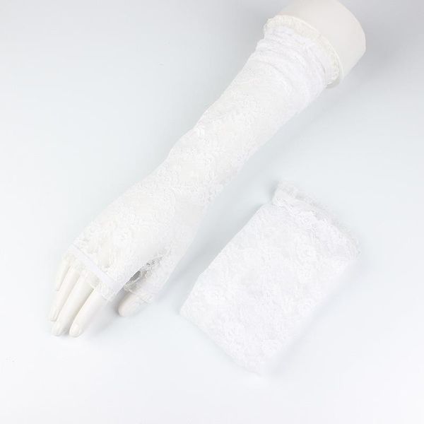 five fingers gloves mesh sleeves elegant lace thin ladies summer long sleeve riding fashion sun protection, Blue;gray
five fingers gloves mesh sleeves elegant lace thin ladies summer long sleeve riding fashion sun protection, Blue;gray