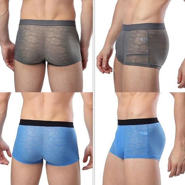 underpants men breathable mesh ice silk four corner underwear panties bodysuit comfortable boxer shorts 2021, Black;white
underpants men breathable mesh ice silk four corner underwear panties bodysuit comfortable boxer shorts 2021, Black;white