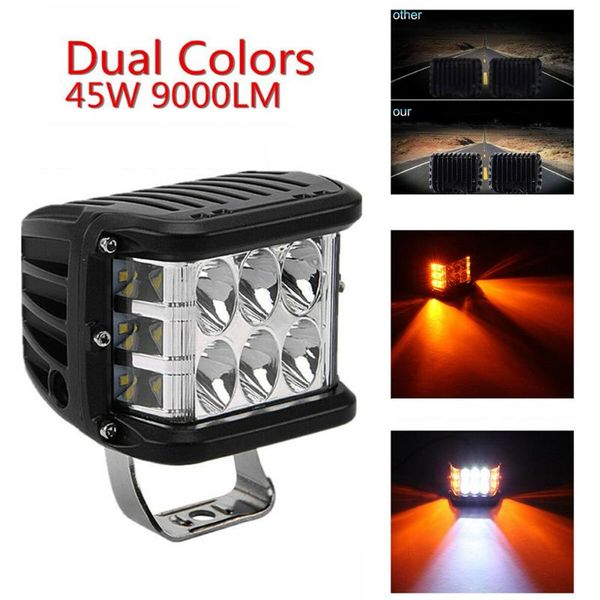 working light 45w work 9000lm beam combo shooter side 1 pcs 4'' durable
working light 45w work 9000lm beam combo shooter side 1 pcs 4'' durable