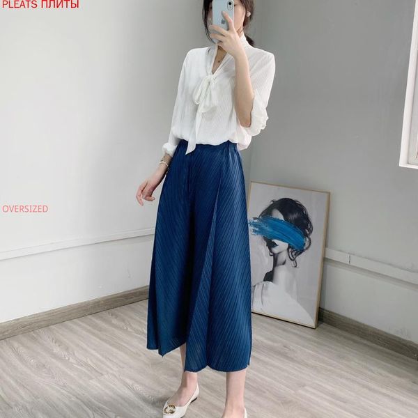 women's pants & capris pleated art high waist profiled women spring and summer loose miyake show thin fashion nine points wide-leg casu, Black;white
women's pants & capris pleated art high waist profiled women spring and summer loose miyake show thin fashion nine points wide-leg casu, Black;white
